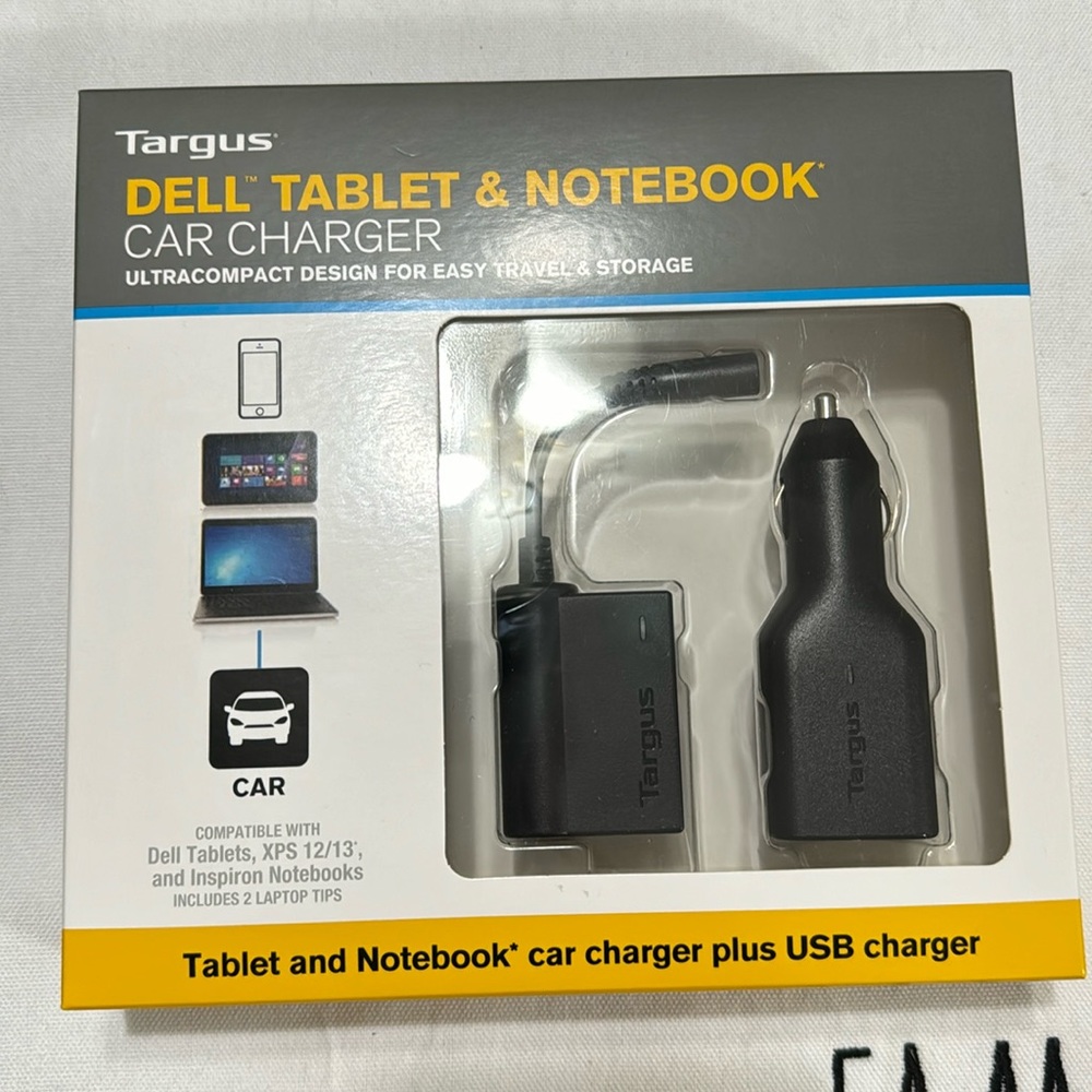 Dell Tablet & Notebook Car Charger